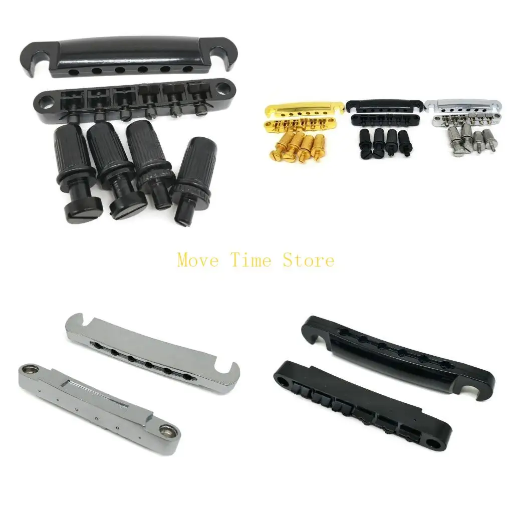 

92ME Ролики для электрогитары Saddle Bridge Tune Набор шпилек для хвостовика O-Matic для гитары