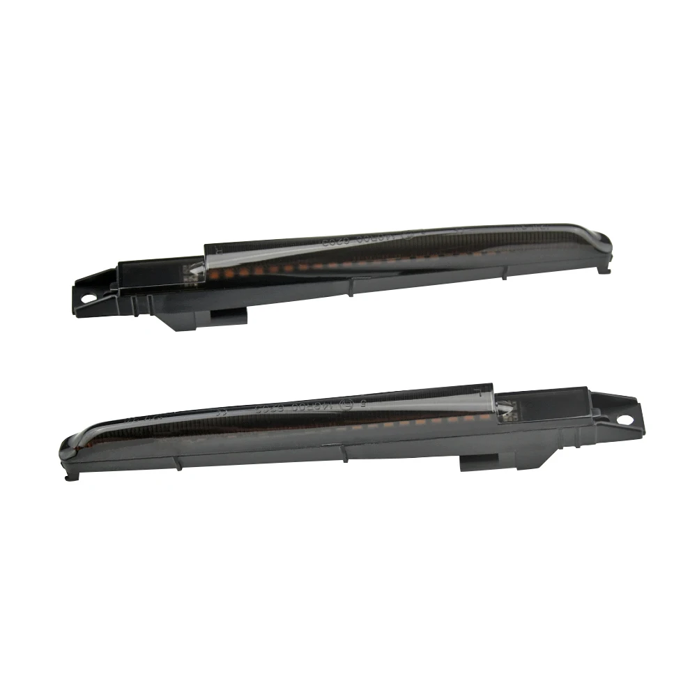 2 قطعة لسيارات BMW 5-Series F10 M5 X5 M E70 X6 M E71 ديناميكية العنبر LED الجانب ماركر بدوره مصباح إشارة اكسسوارات السيارات #5