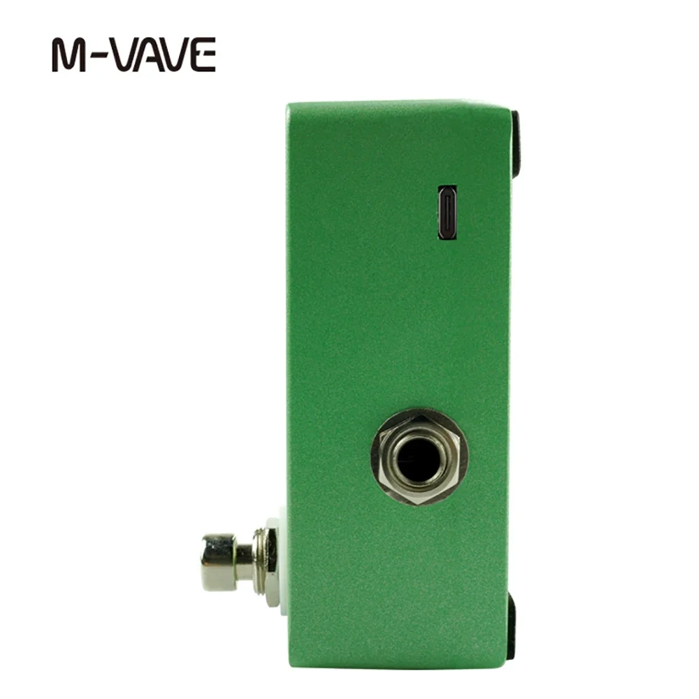 M-VAVE الدقة موالف الغيتار دواسة تأثير الغيتار دواسة موالف مع شاشة LED صحيح تجاوز أجزاء الغيتار الكهربائي وملحقاتها