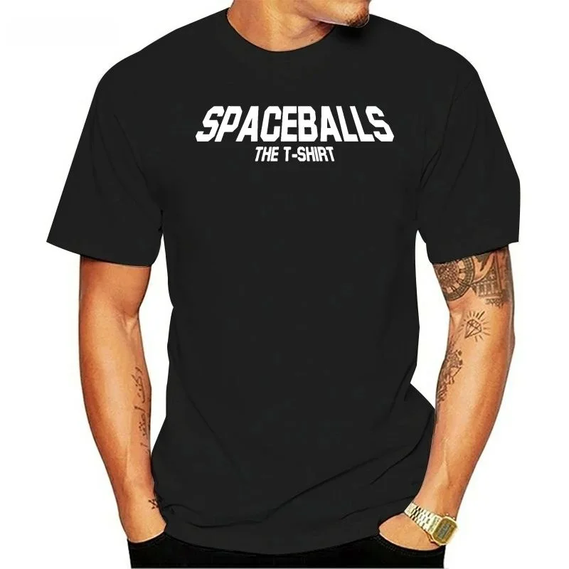 

Мужская хлопковая футболка Spaceballs, брендовая летняя футболка свободного покроя, круглая, Ne ort Sve, универсальные тона, повседневная одежда Quali