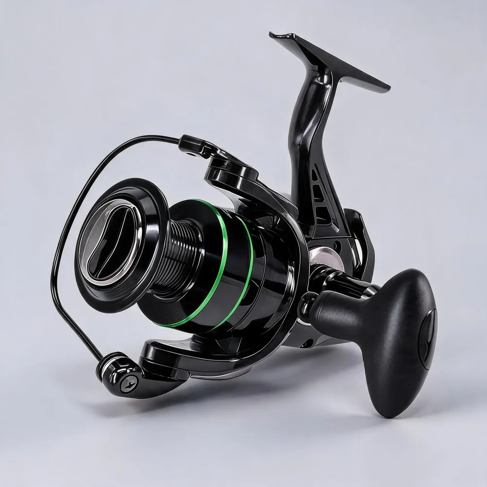 For Long-distance Casting Carp Fishing Reel For Heavy-duty Fishing 6 1 Ball Bearings Robust Metal Construction