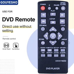 New COV31736202 use for  DVD Player Remote Control DP132 DP132NU