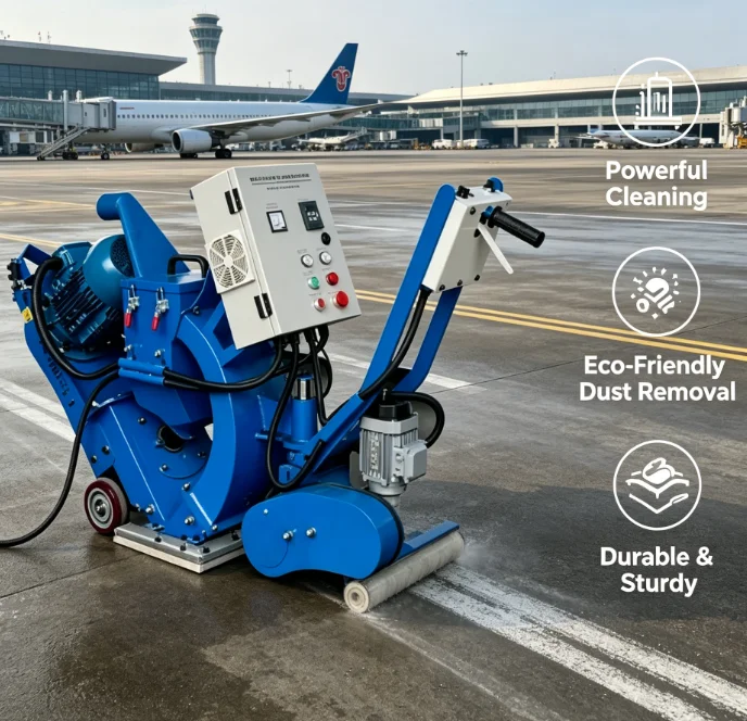 Customized 2 Years Warranty Factory Price CE /ISO Approved Automation Floor Surface Mini Sandblasting Machine
