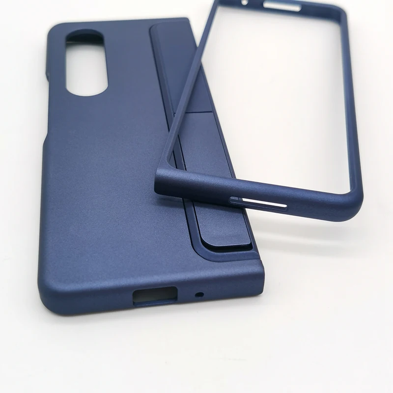 For Samsung Galaxy Z Fold 3 4 5 6 Fold6 Fold5 Standing Phone Case With S Pen Protective Cover Shell With Kickstand S Pen Holder