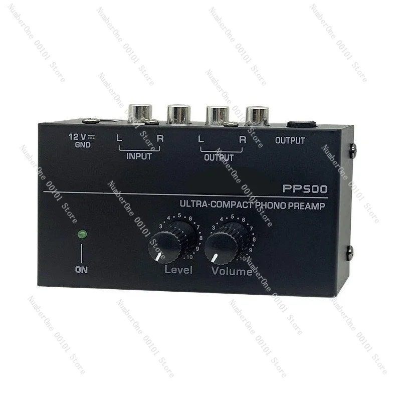 PP500 Record Player Preamplifier Vinyl Record Amplifier Preamplifier Turntable Volume Control