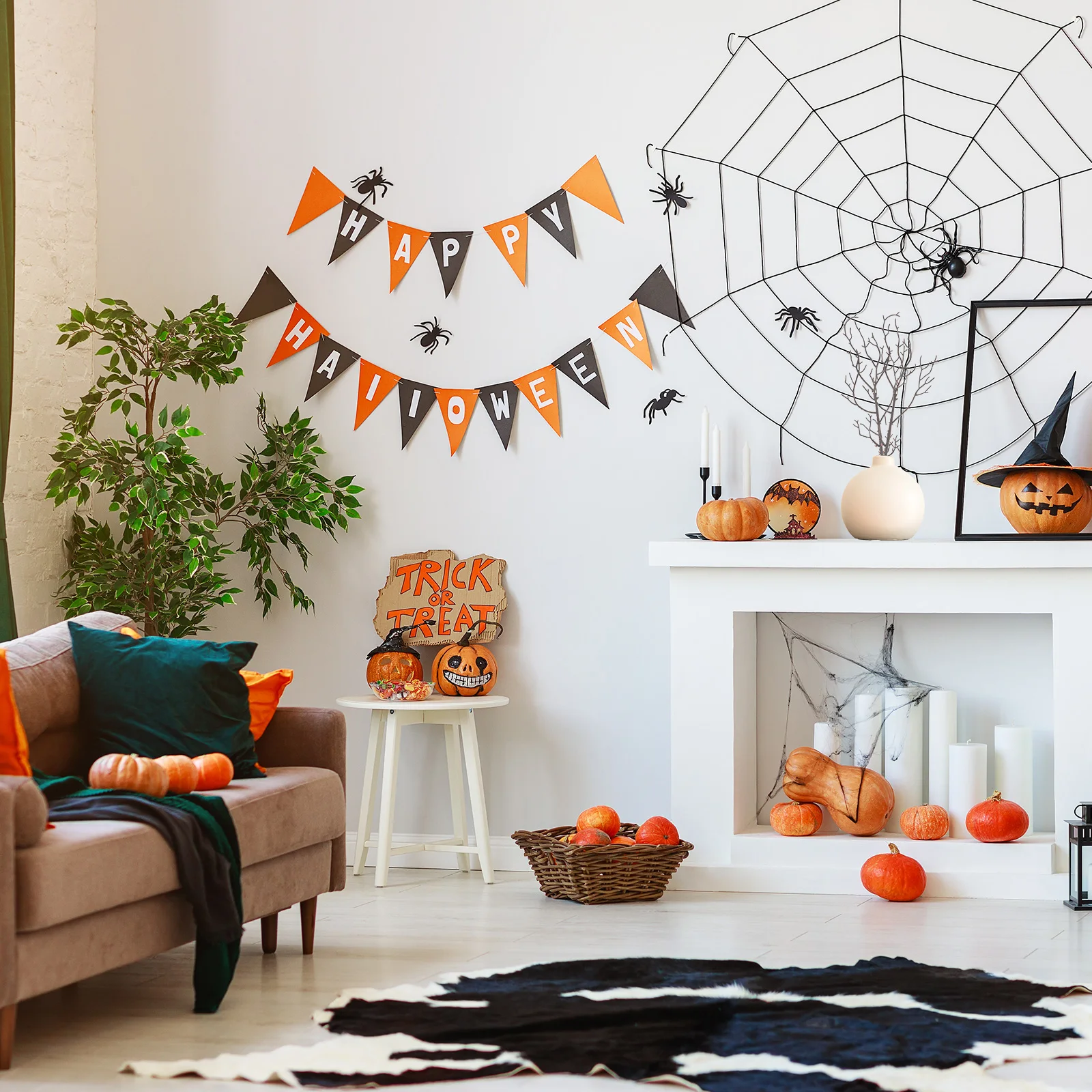 

10pcs Black Simulated Twig Decorations Halloween Vase Filling Artificial Stems Dried Branches Home Wedding