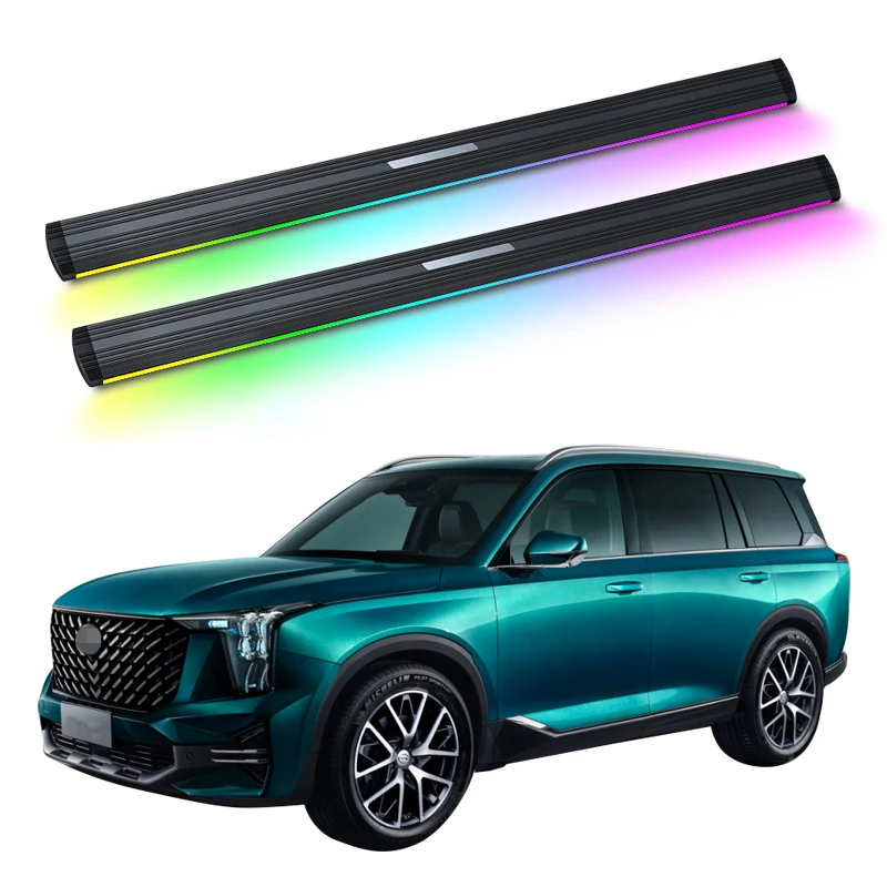 

Automatic Electric Power Side Step Running Board Neon Led Light For Gacmotor GAC GS8 2016-2023