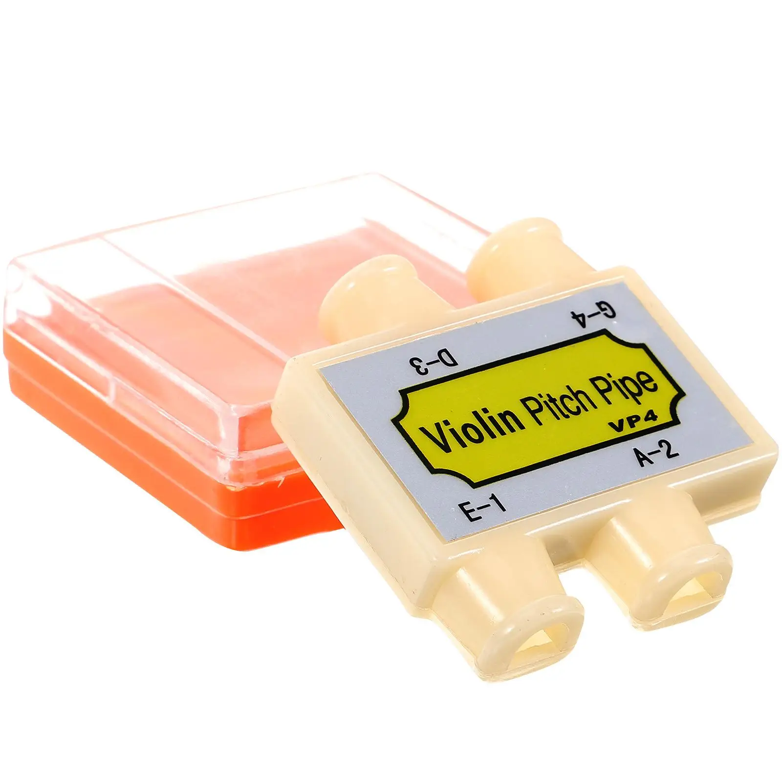 

Four Violin Tuner Portable Lightweight Mouth Blow Plastic Tool Compact Easy Use Erhu Instrument Tuner Accurate Sound