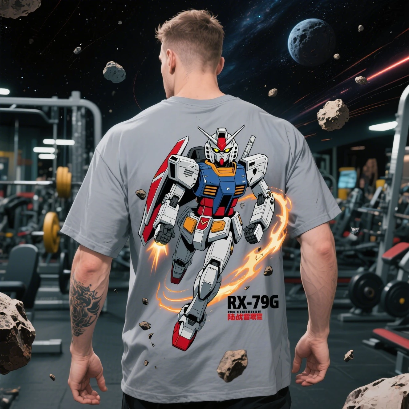 Camiseta de manga corta con estampado de Bandai Gundam para hombre y mujer, camiseta de Anime de dibujos animados, camiseta informal de verano con cuello redondo, superventas de 2025