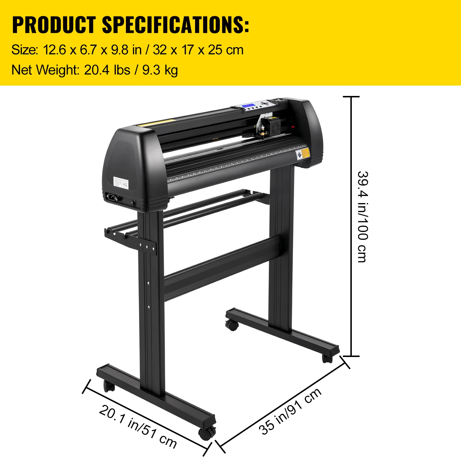 شاشة LCD لآلة قطع الفينيل مقاس 28 بوصة من SucceBuy مع برنامج SignCut #6