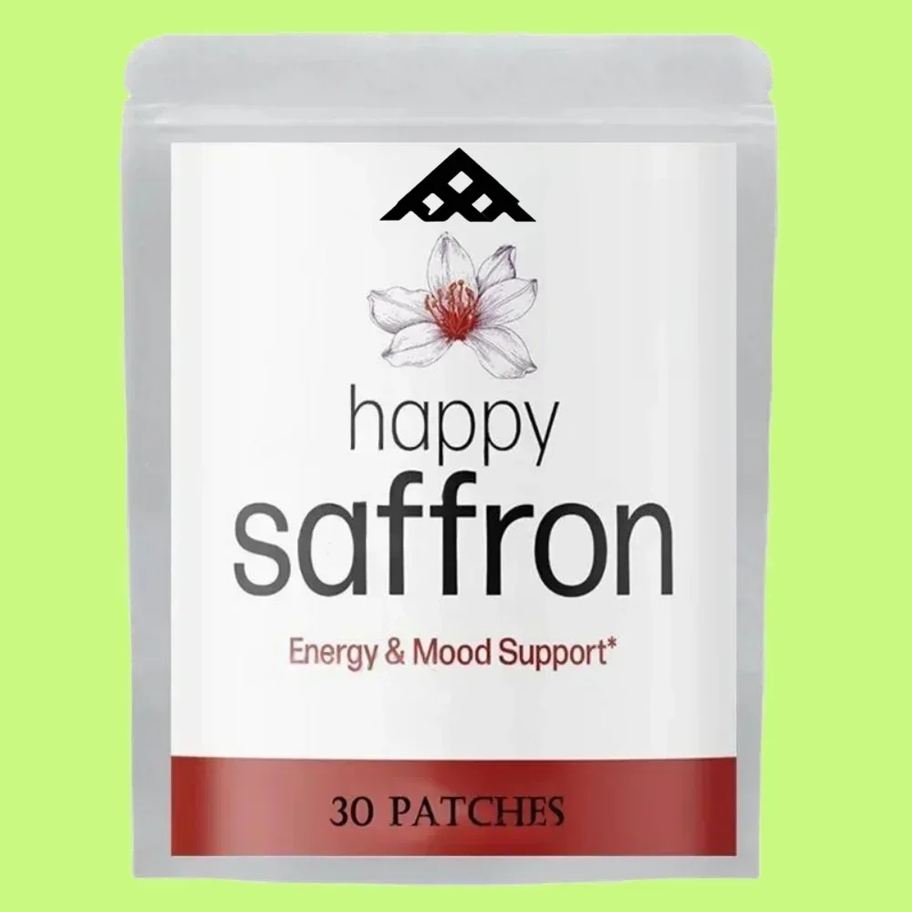 

30 пластырей Happy Saffron, трансплеевые пластыри, подавитель аппетита для похудения, облегчения метаболизма, поддержка настроения