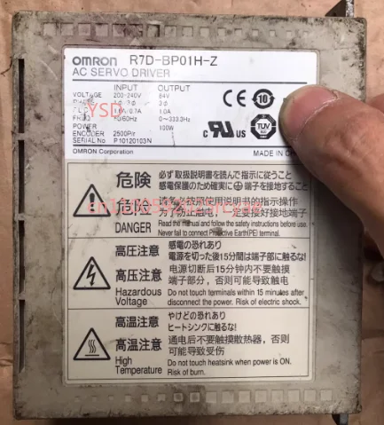 

Б/у сервопривод переменного тока R7D-BP01H-Z.
