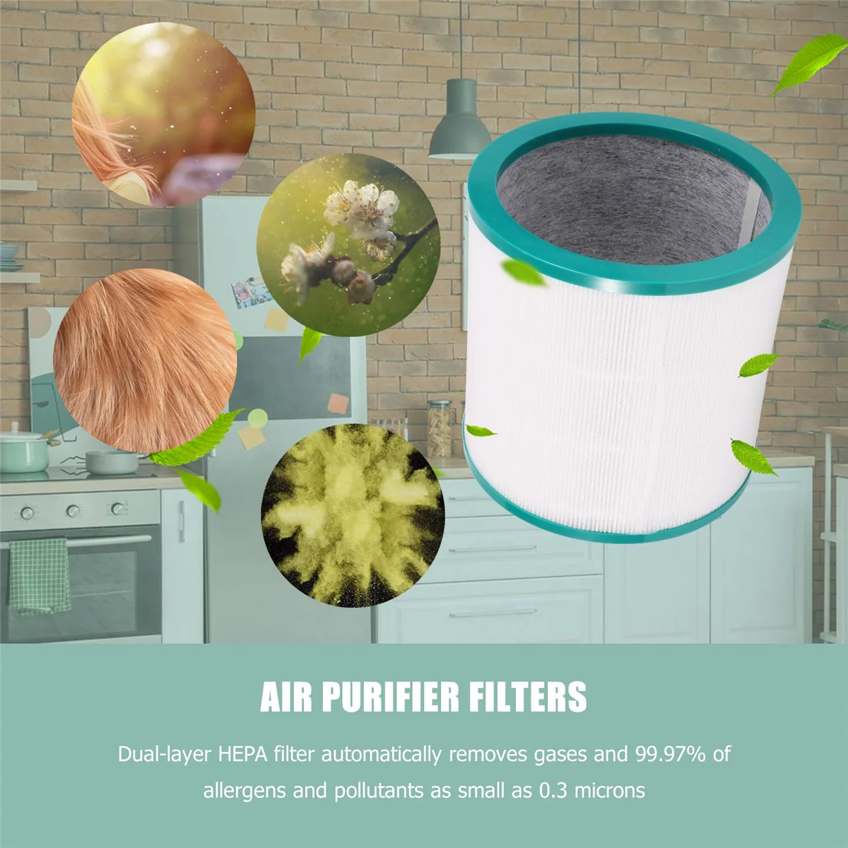 Air Purifier Filters Compatible for Dyson Tower Purifier TP00/03/02/AM11/BP01 Models