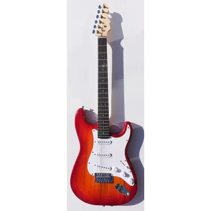 

STLF Sunrise Electric Guitar S Bass Wood Body Alder Ash Mahogany Wood Body