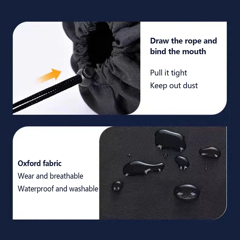 Nylon Camping Chair Drawstring Bags Storage Bags Black Portable Picnic Folding Chair Carrying Case Storage Tripod Storage Bags