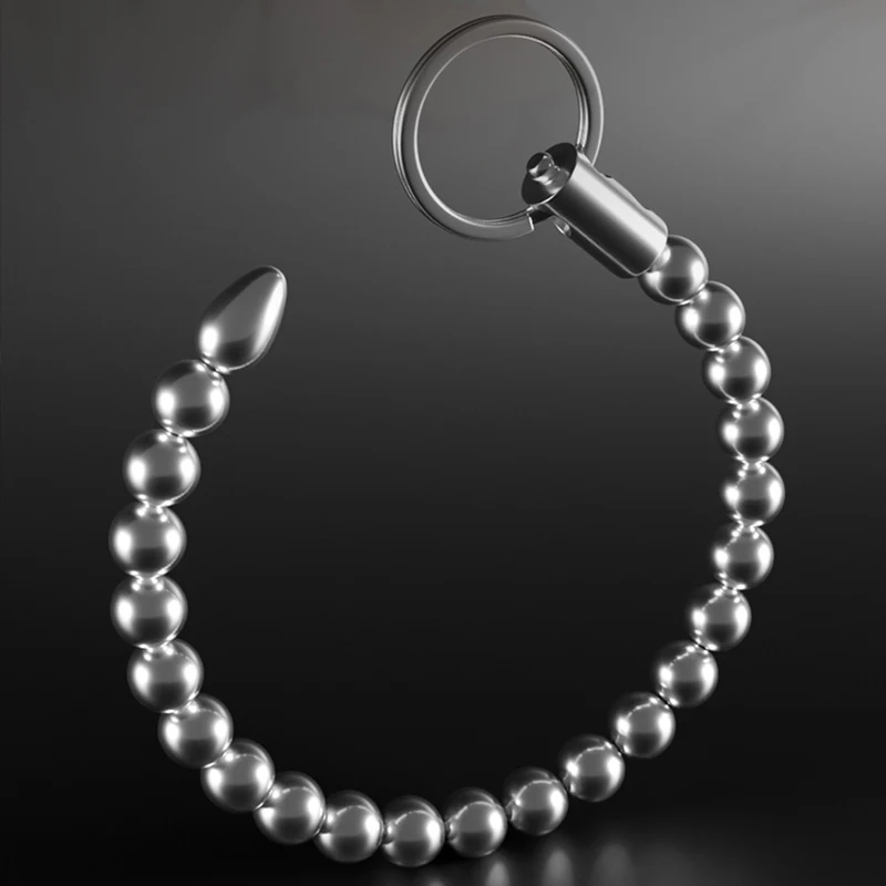 Stainless Steel Urethra Pull Beads Horse Eye Stick Penis Massager SM Urethral Catheter Metal Urethra Plug Male Penis Stimulators