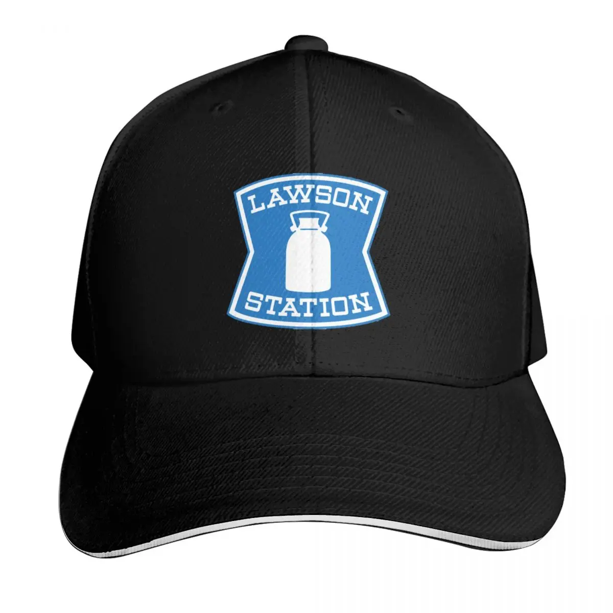 Lawson Convenience Store Japan Logo #2 (Konbini) Baseball Cap beach hat Sunhat black fashionable Golf Men Women's