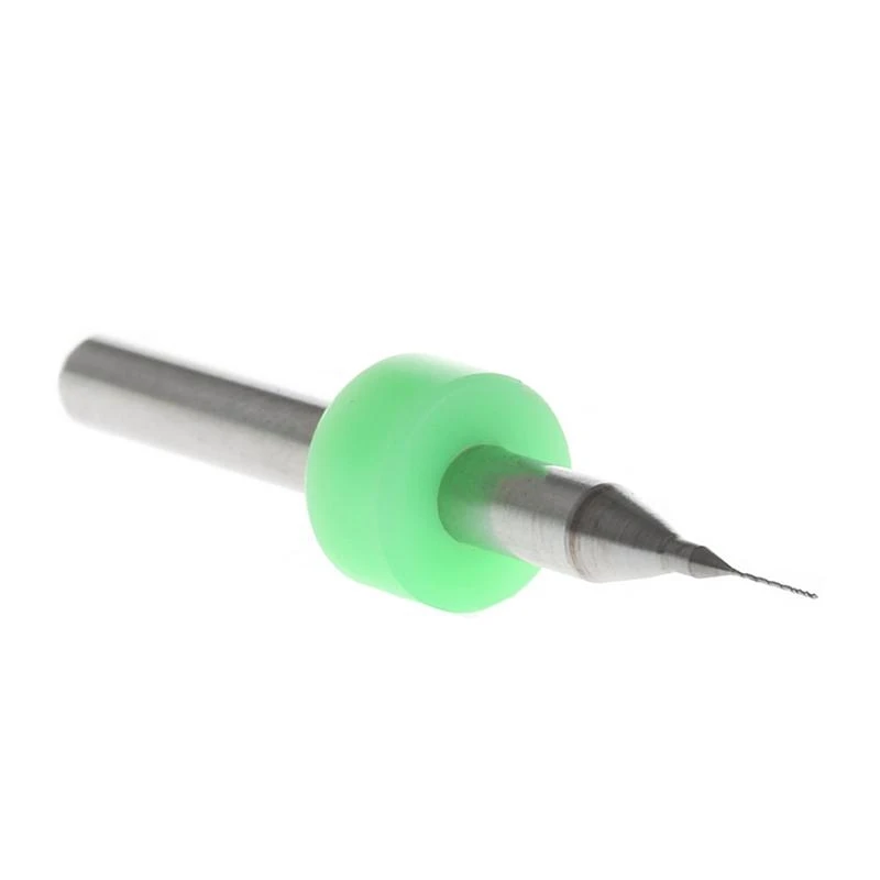 367d جديد 10pc نصيحة 0.2 مم 1/8 "شانك حلزوني الناي الفلوت التنغستن كربيد micro بيتس
