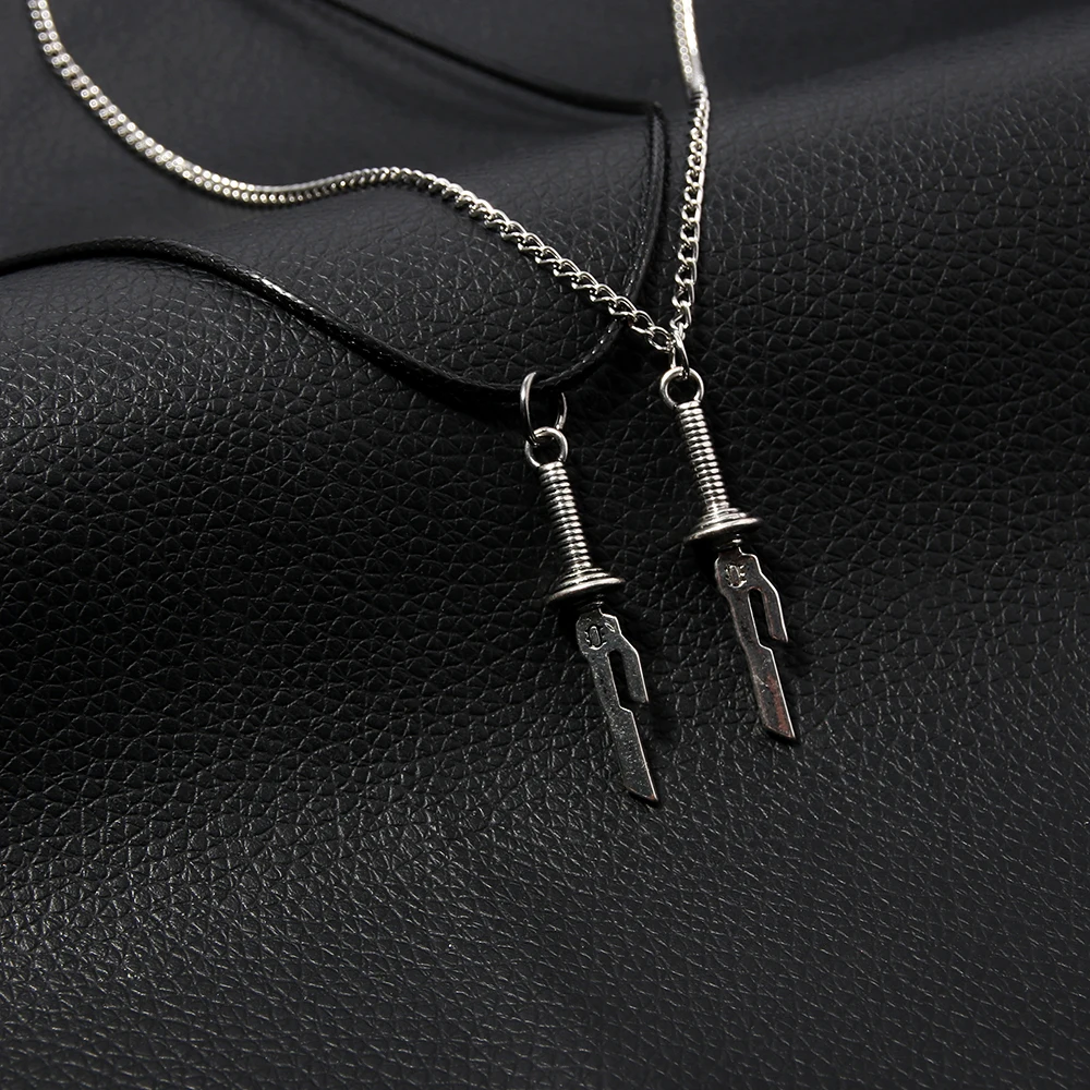Anime Fushiguro Toji Schwert Halskette Speer von Tianri Messer Anhänger Cosplay Halsketten Für Unisex Halsband Schmuck – Detail 7