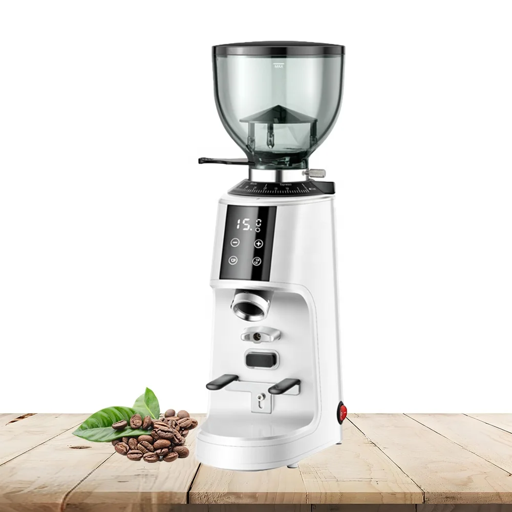 

Professional Durable Commercial Household Stainless Steel Blade Burr Bean Adjustable Electric Coffee Grinder