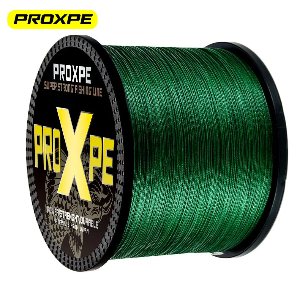 

PROXPE Fishing Line 8 Strand PE Carp Braided Line Peche Sea Multifilamento Cord 12~100LB 1000M 500M 300M 100M Pesca Fly