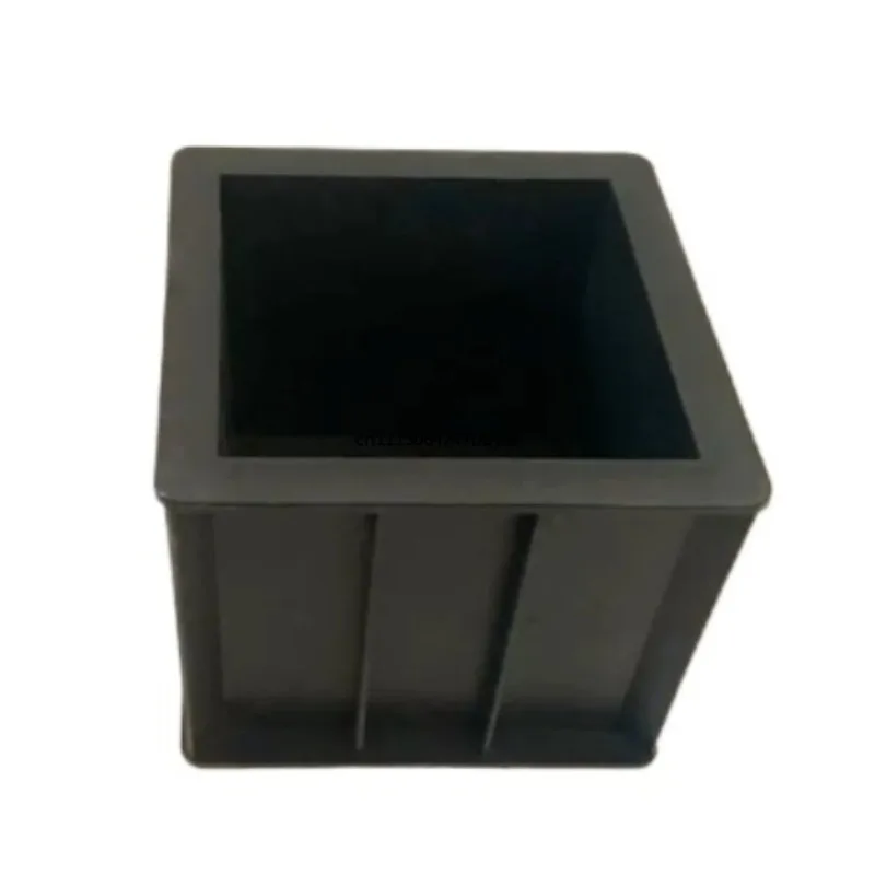 For 150X150X150mm Concrete Test Mold Black ABS Plastic Cube Compression Engineering Test Module