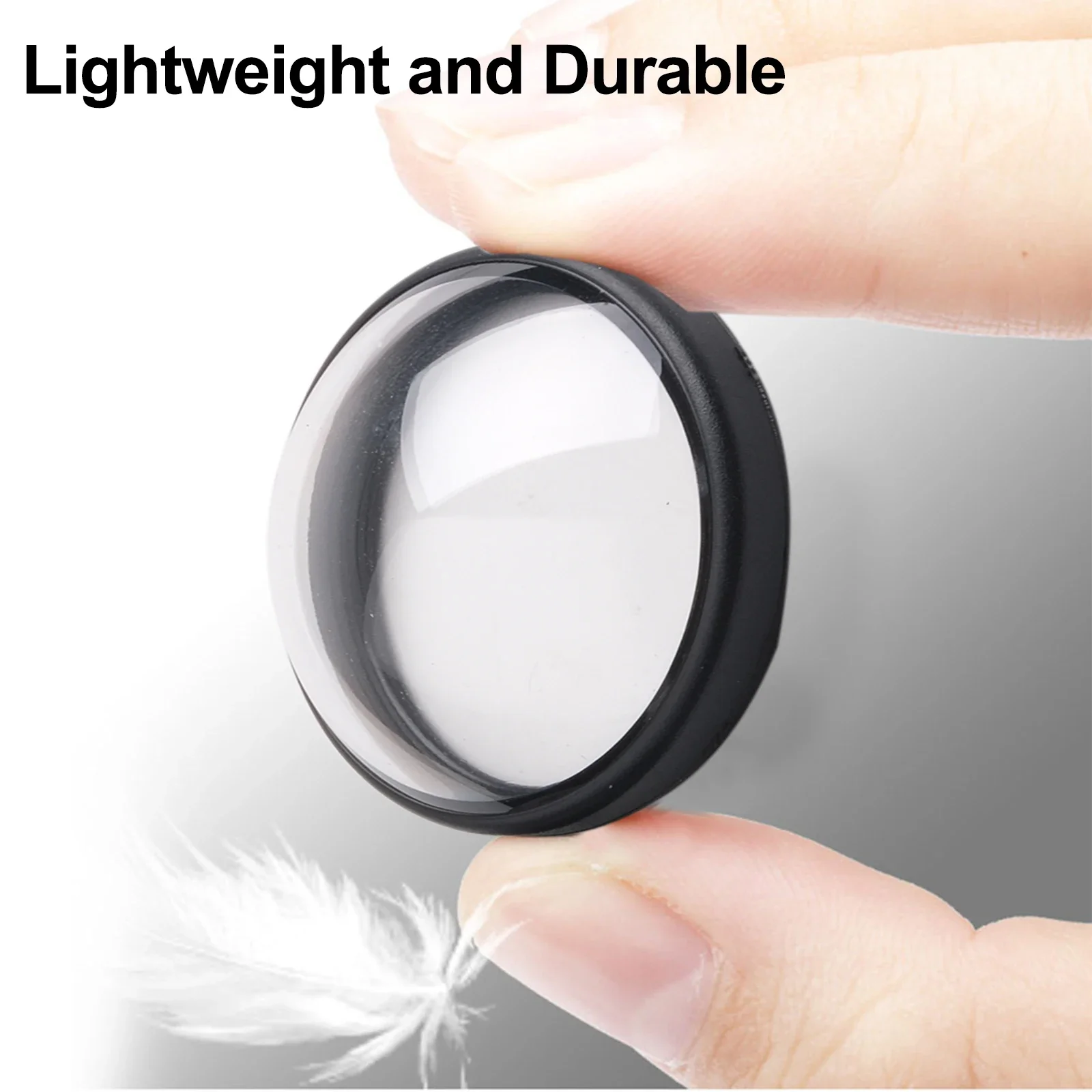 

Premium Acrylic Lens Acrylic Protective Cover Lens Cap Protector For GoPro Max Waterproof Anti-Scratch Case Camera Film Case