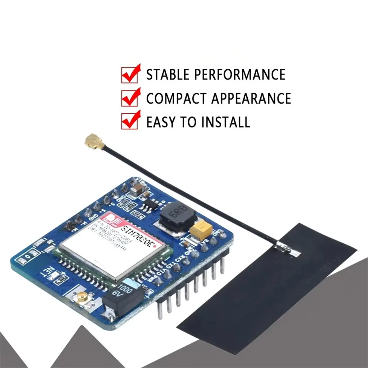(A01R] SIM7020E Core Board MQTT COAP Multi-Band B1/B3/B5/B8/B20/B28 LTE -IoT M2M Module Compatible SIM800C