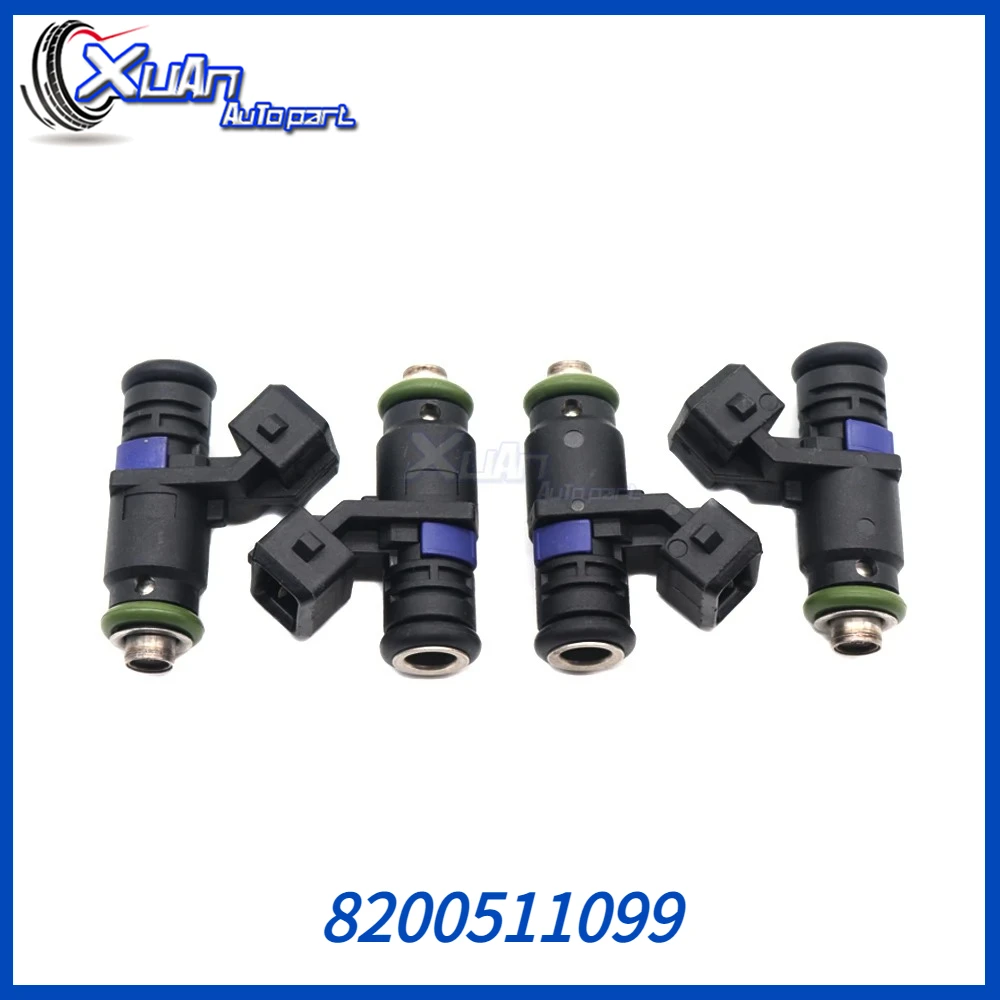 

8200511099 Car Fuel Injectors Nozzle For LAGUNA II Megane Sport F4R 774 F4Rt 774 8200272182 8200233919