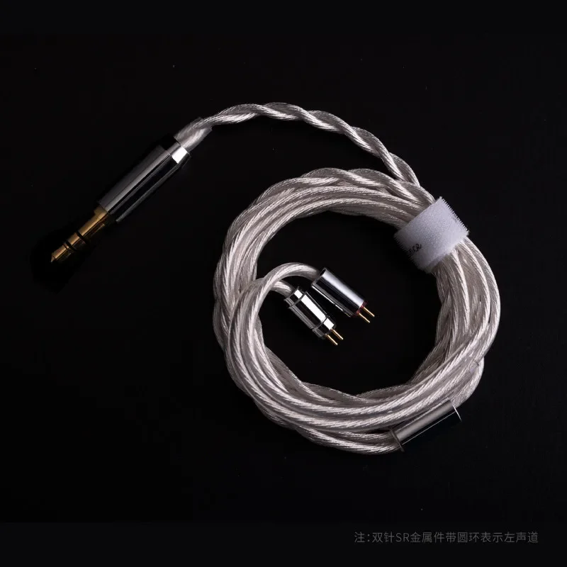SIMGOT LC5 Headphone Cable 0.78 Dual Needle Interchangeable Upgrade Cable 4.4mm/3.5mm High Purity 6N Single Crystal