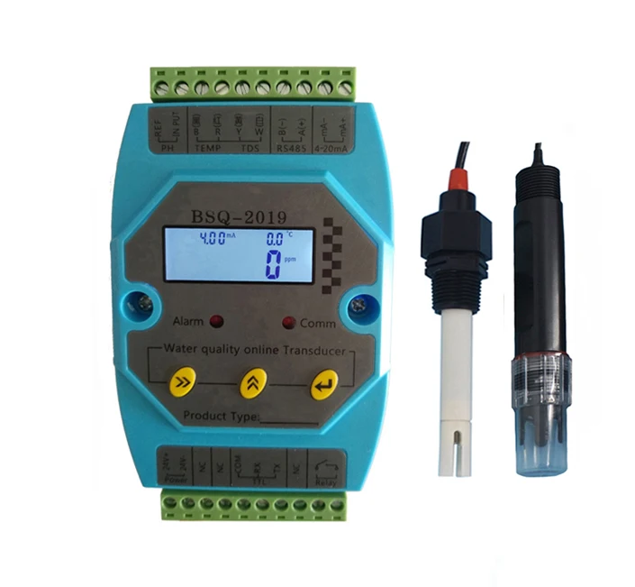 

Hydroponics Growing Ec And Ph Meter Ph Ec Sensor Hydroponic