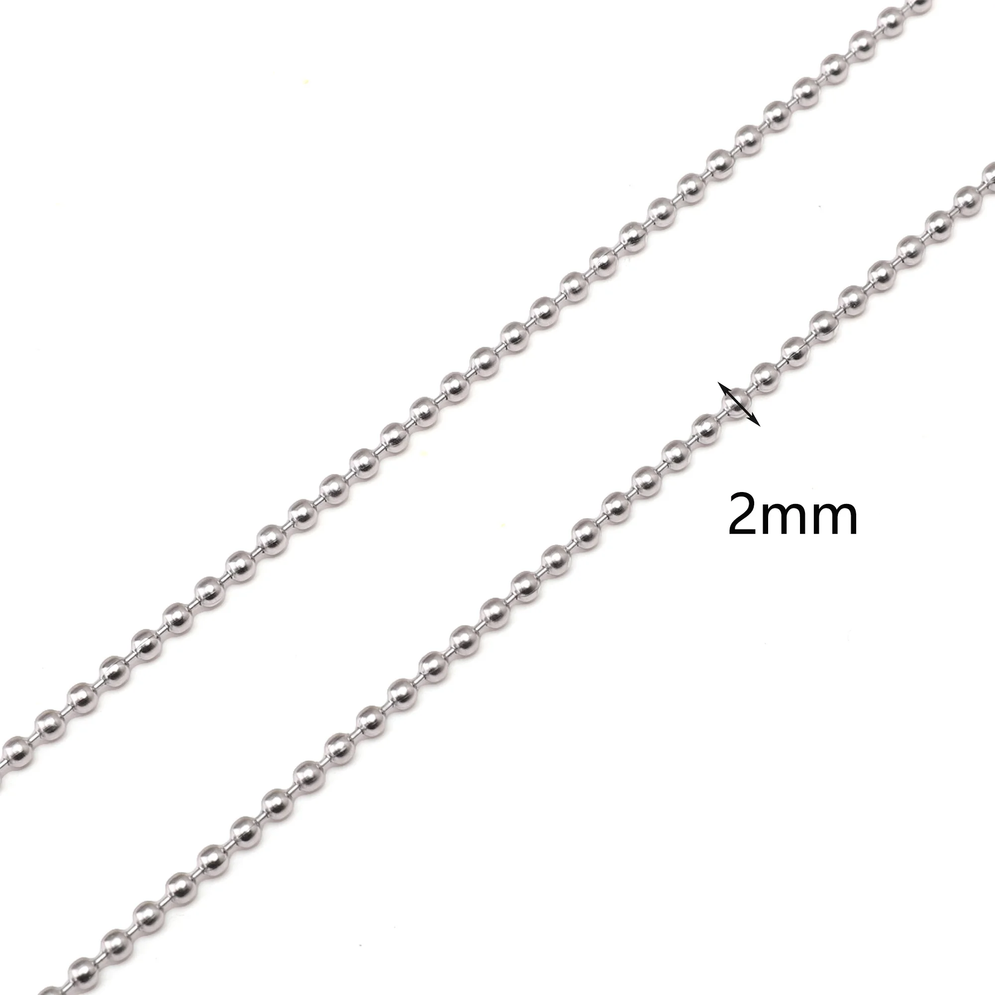 1m Stainless Steel Chain for Jewelry Making