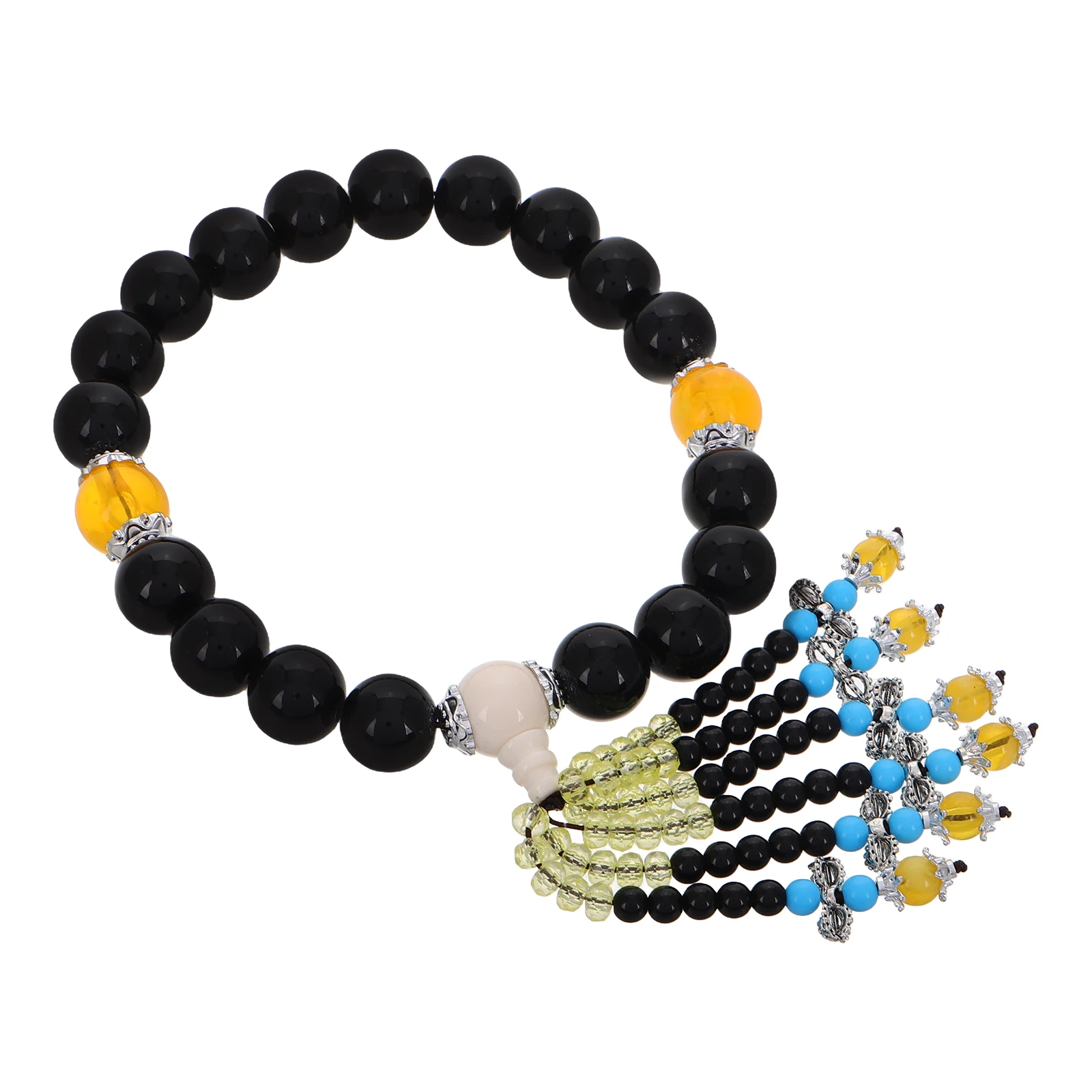 

Car Accessories Crystal Glass Rosary Mirror Hanging Decoration Beads Pendant Lucky Car Interior nament Vehicle