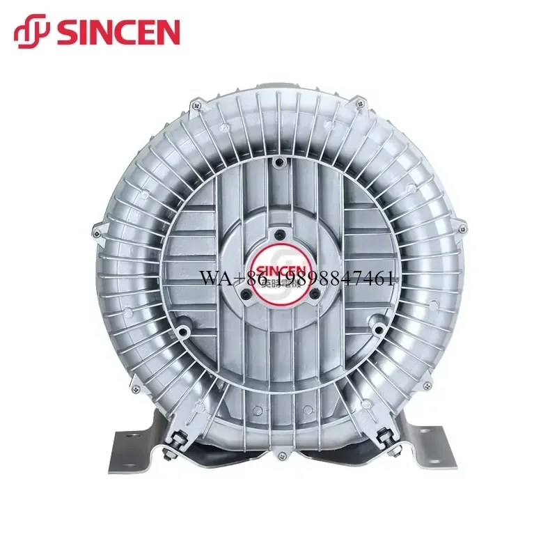 Wmwmnu for SINCEN High Pressure AC 50Hz Regenerative Blower Ring Blower GB-7500 for Molding 10HP