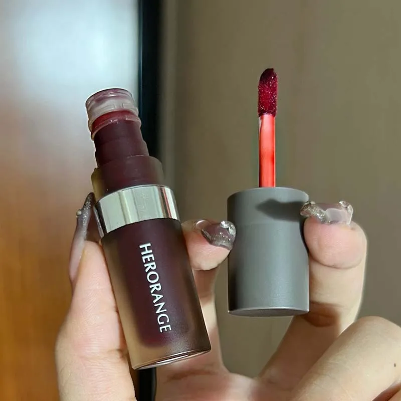 1/2/3 pçs batom hidratante batom 6 cores lábio esmalte cosméticos batom líquido espelho água brilho labial vermelho matiz