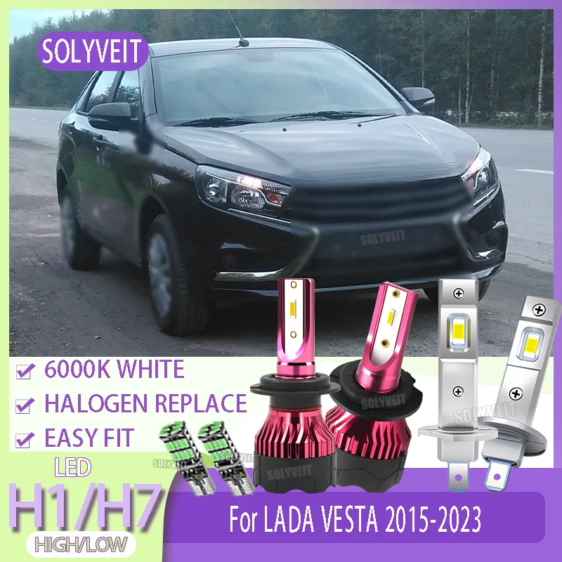 

Engineered for Consistency LED H1/H7 High Low Beam Bulb 12v IP67 For LADA VESTA 2015 2016 2017 2018 2019 2020 2021 2022 2023