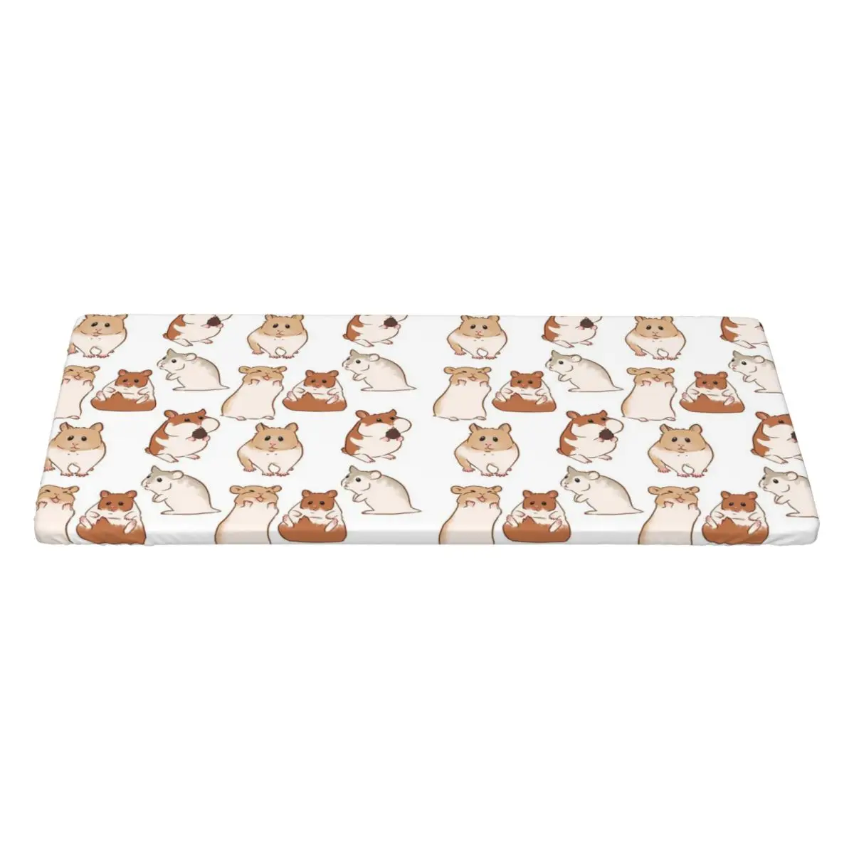 Cute Hamster Pattern Customized Rectangular Tablecloth Waterproof Table Cover for Dining Events Table Cloth