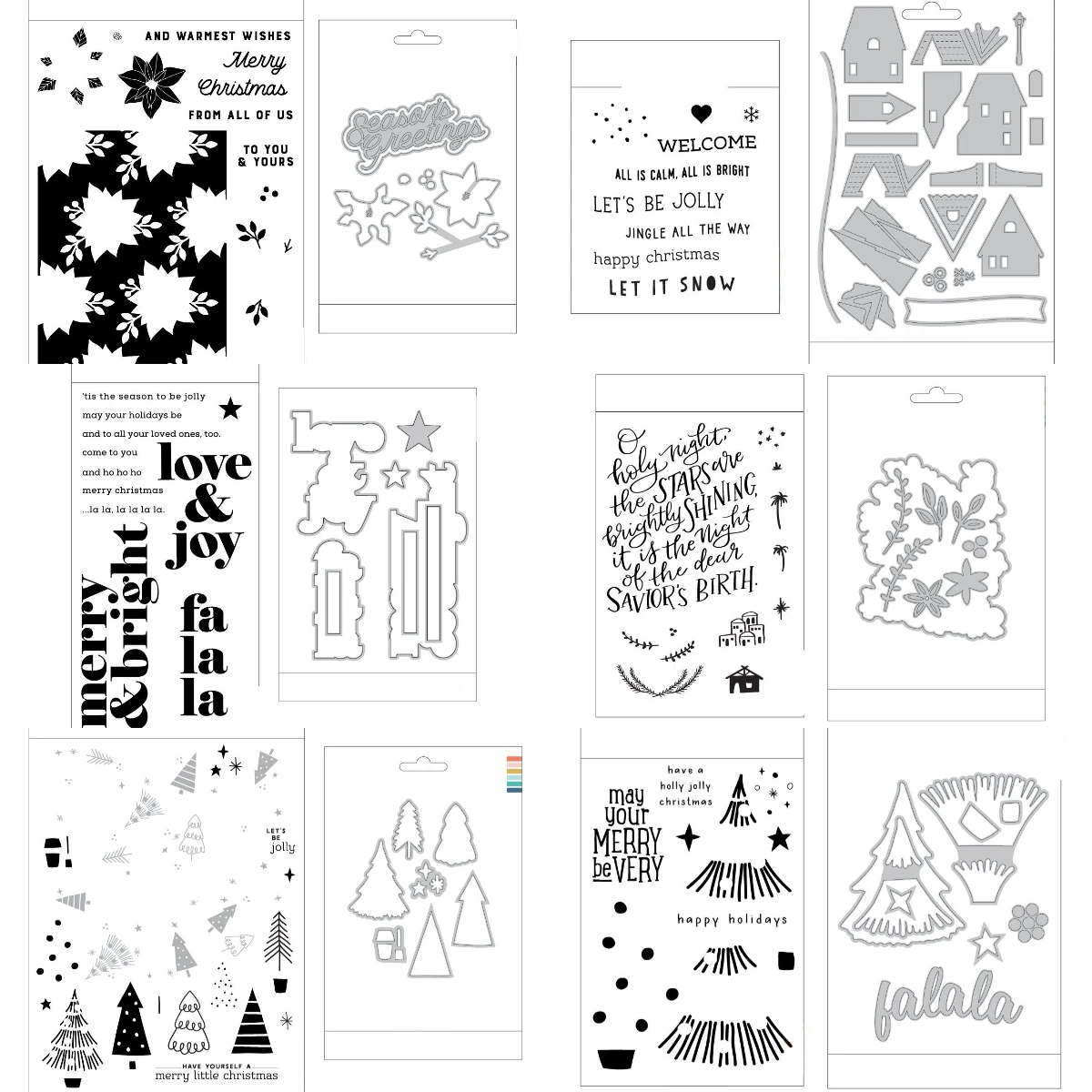 

O Holy Night 2023, новые металлические штампы для DIY, скрапбукинга, ремесел, шаблон для фотоальбома, украшение ручной работы