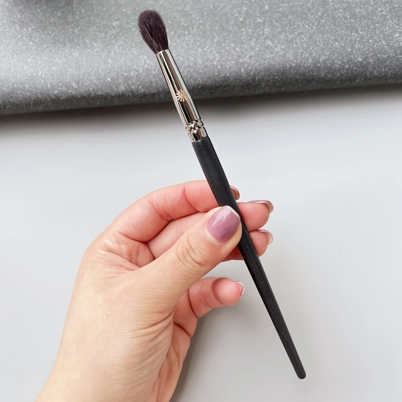 Oogschaduw Mengborstel Make-up Natuurlijk Geitenhaar Smudge Oogschaduwborstel Professionele Ogen Make-up Gereedschap