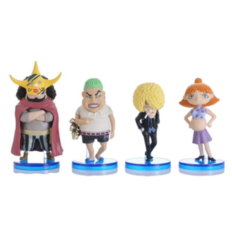 Genuine Bandai ONE PIECE  WCF TV 23 25 Real and Fake Straw Hats Anime Action Model Figure Collectible Gift for Toys Hobbies Kids