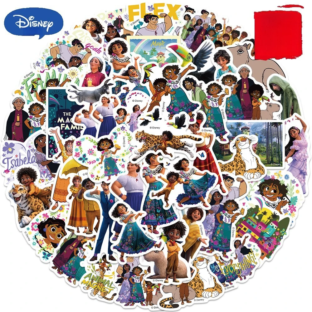 

Miniso 50 genuine Disney magic full house graffiti stickers decorate computer mobile phone case waterproof DIY stickers