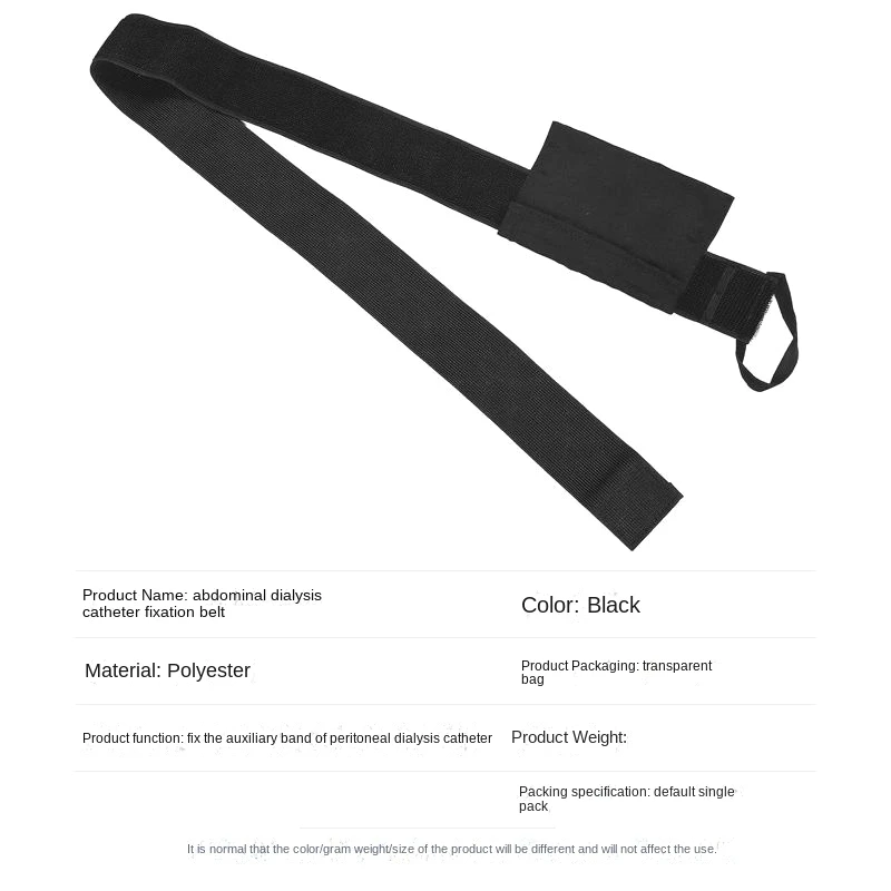 ¡Promoción! Correa de diálisis peritoneal, soporte de catéter PD con bolsa de malla para alimentación de tubo, fijación de conjunto de transferencia de tubos