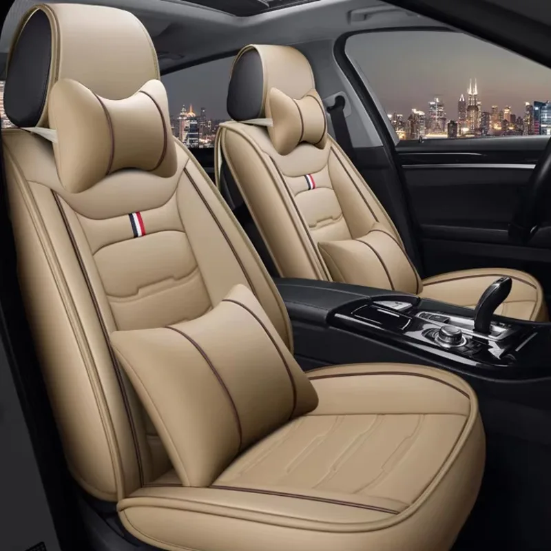 Professional Manufacturer New Designer Auto Parts Car Seat Cushion Luxury Universal Leather Car Seat Cover