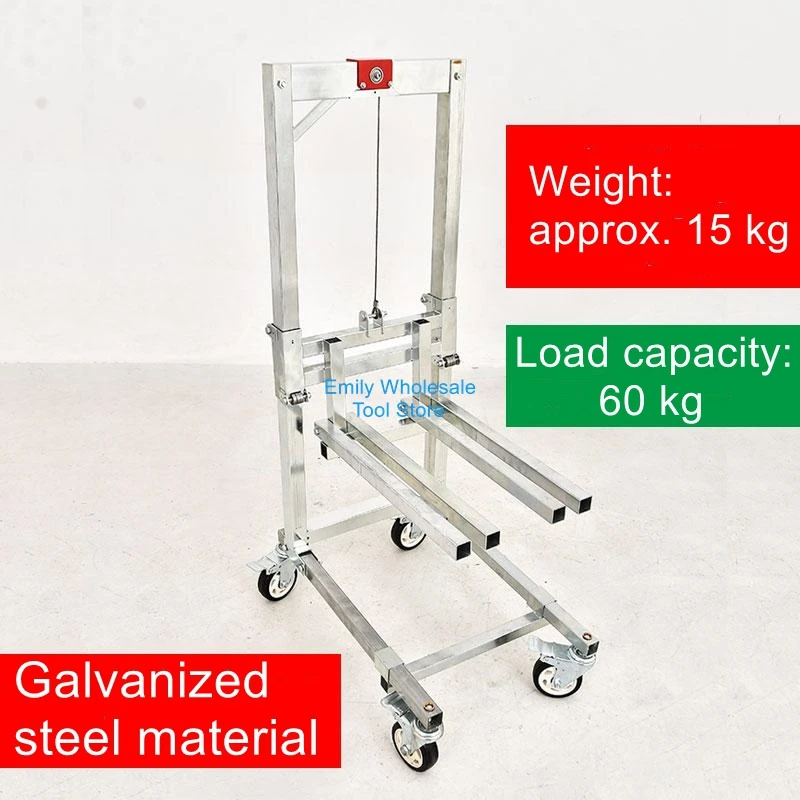 

Small cart lift truck mobile home portable street vending cargo transport tool cart ultra-lightweight folding transport cart