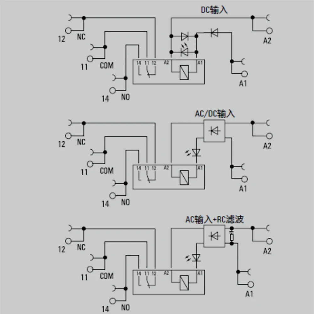 1122930000 TRZ 230VUC 1CO  Relay kit AgNi Contact Point