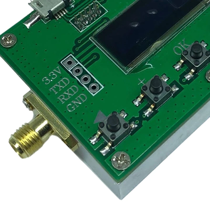 6G Digital Program-Controlled Attenuator Digital Program-Controlled Attenuator 30DB Step 0.25DB OLED Display CNC Shell