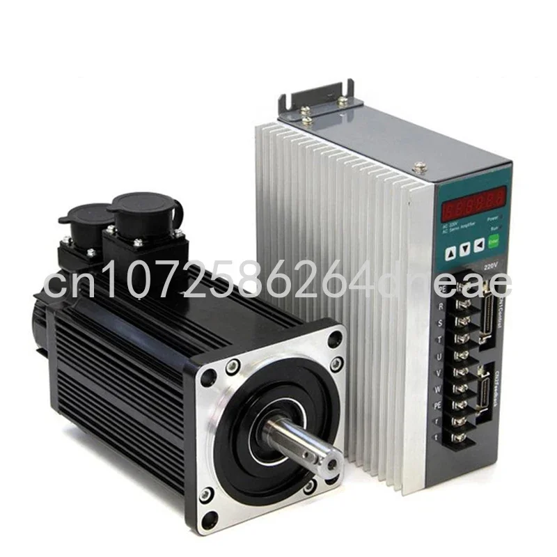 Can Replace GSK, KND Servo Drive Motor Set 80ST-M04025, 1kW, 4Nm, 80