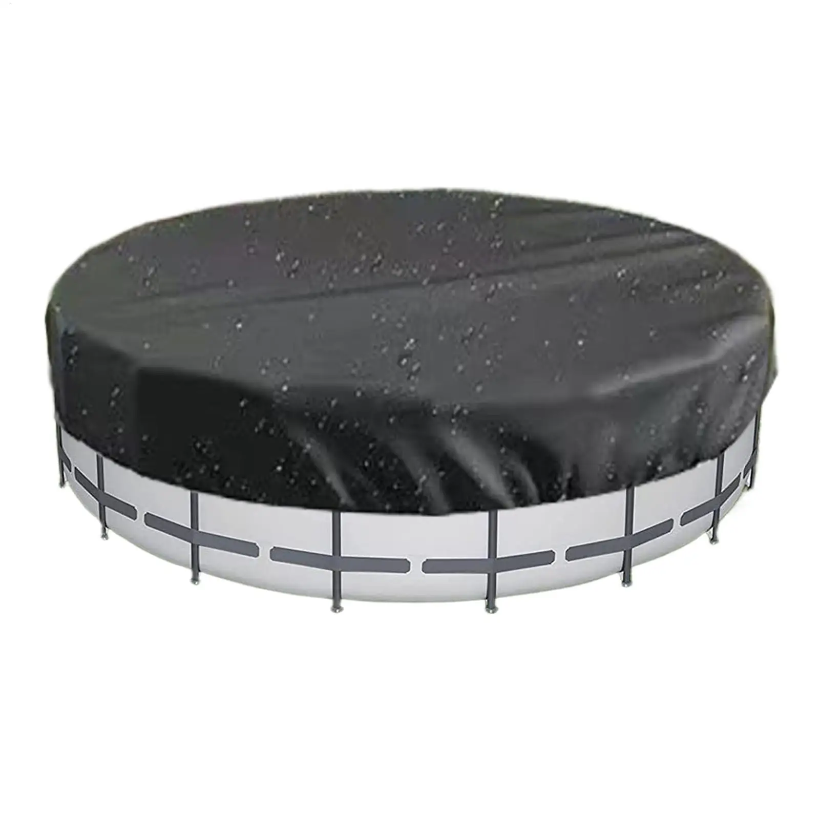 

Чехол для бассейна для собак из ткани Оксфорд с завязками, складной, для ванн, патио, газона, сада, дома