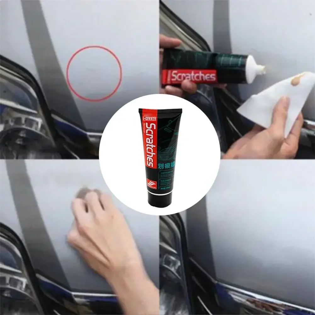 Car Scratch Remover Auto Scratch Repairer Tool Car Scratches Repair Polishing Wax With Sponge Antioxidant Auto Repair Tools view 2