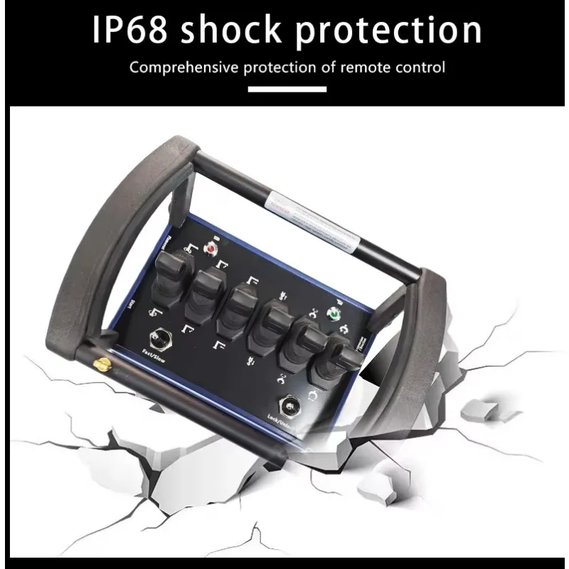 Factory Price 5 Buttons Remote Control Crane Wireless Remote Proportional Controller IP68 Retrofit Crane Control Radio